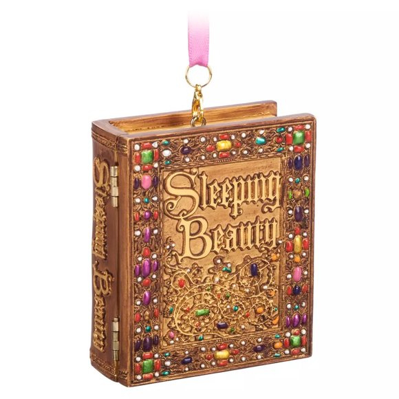 DISNEY Sleeping Beauty Storybook Musical Living Magic Sketchbook Ornament 2023 - Picture 2 of 4